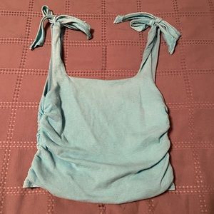 Free People Ruched Tank Top